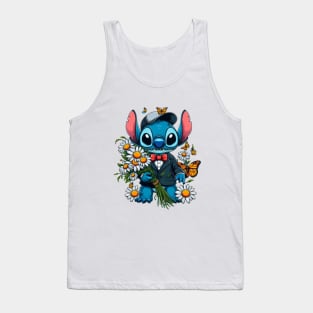 Valentines Day Stitch, Stitch Love Tank Top